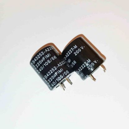B43252A2227M 220MF 200V 22x25 105 EPCOS ELKO KONDANSATÖR resmi