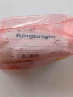 L1043GD LED Bar Graph Array, Green, 20 mA, 2.2 V, 6 mcd, resmi