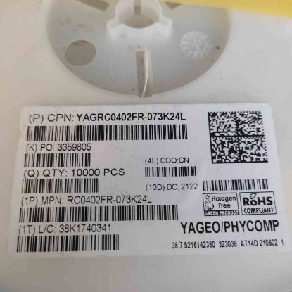 RC0402FR-073K24L 0402 3.24K Ohm 1% resmi