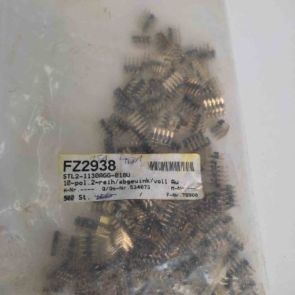STL2-1130AGG-010U PIN SOCKET 2x5 pin erkek 90 resmi