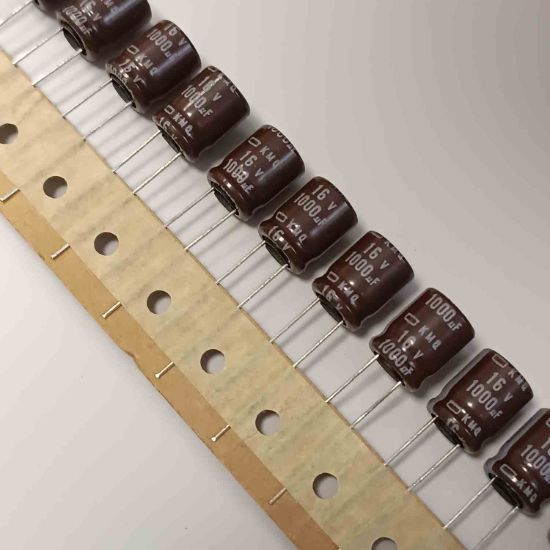 1000MF 16V 10x12.5 105 NIPPON ELKO KONDANSATÖR resmi