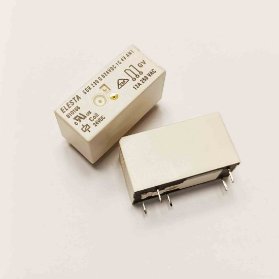 SGR 230 G 024VDC 24V 12A 1C 5PIN ELESTA GÜÇ RÖLE resmi