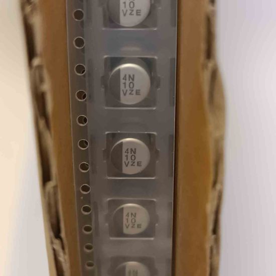 1612RMZE35VC10M 10MF 35V 6.3X7.3 NIPPON SMD KONDANSATÖR resmi