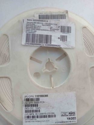 1101000366 910K 1206 %1 SMD DİRENÇ resmi