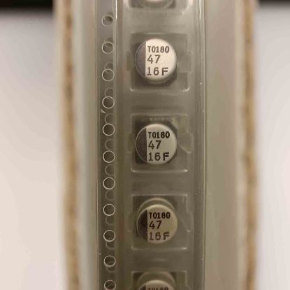 RC1C476M6L005VR280 47MF 16V 6.3x5 SAMWHA SMD KONDANSATÖR resmi