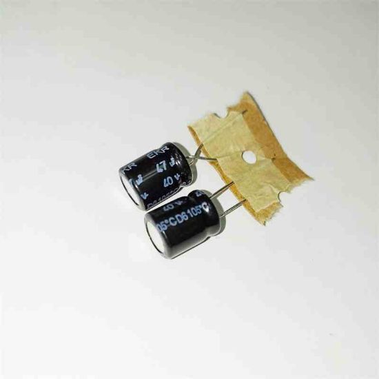 47MF 40V 10x12 105 FLORYT ELKO KONDANSATÖR resmi