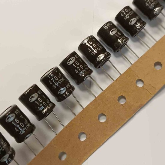 WB1C477M1012MPA280 470MF 16V 10x12.5 105 SAMWHA ELKO KONDANSATÖR resmi