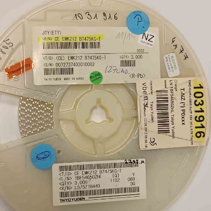 CEEMK212B7475KG-T 4.7MF 16V 805 TAIYO SMD SERAMİK KONDANSATÖR resmi