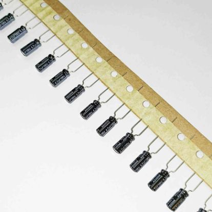 RGA4R7M2ATA 4.7MF 100V 5x11 105 LELON ELKO KONDANSATÖR resmi