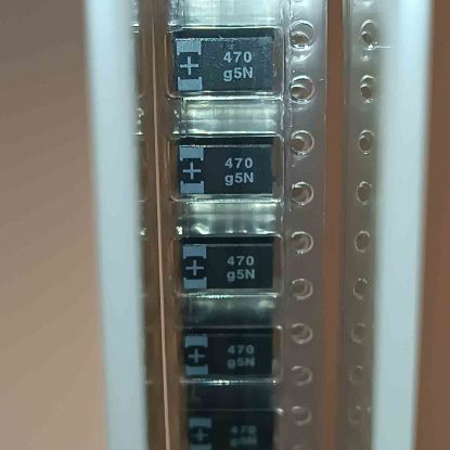 CVOG471MADANG 470MF 4V SANYO SMD KONDANSATÖR resmi