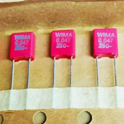 MKS2F024701C00KIOO 47NF 250V 5mm WIMA POLYESTER KONDANSATÖR resmi
