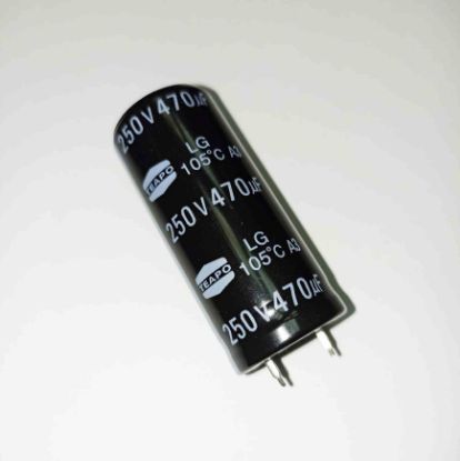 470MF 250V 20x50  ELKO KONDANSATÖR resmi