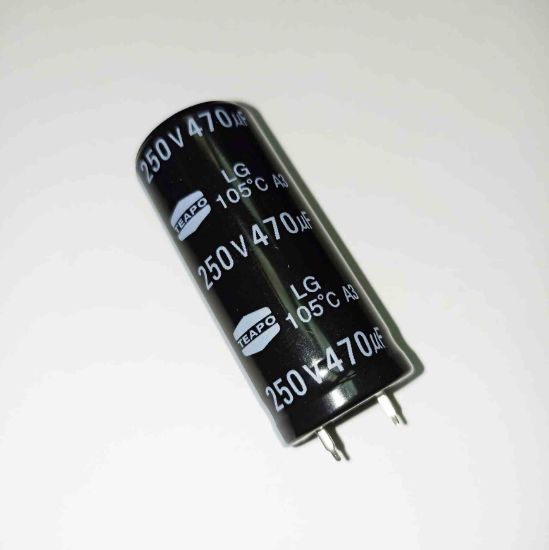 470MF 250V 20x50  ELKO KONDANSATÖR resmi