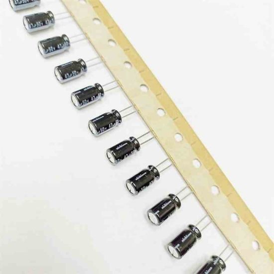 UVZ1H470MED1TD 47MF 50V 6.3x11 105 NICHICON ELKO KONDANSATÖR resmi