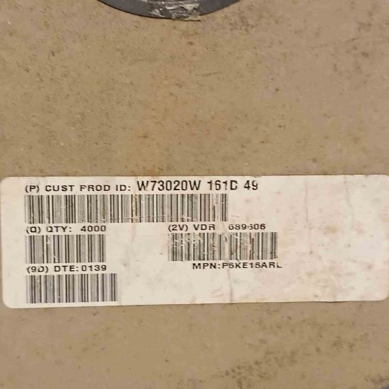 P6KE16ARL  16V 600W Transil DİYOT resmi