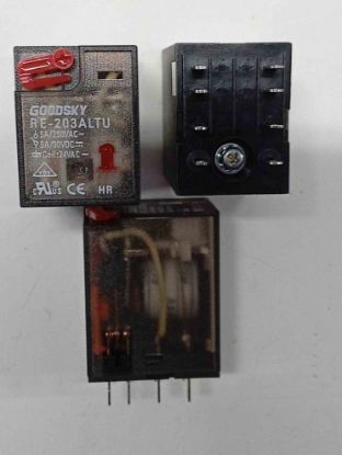 RE-203ALTU 24VAC 5A 2C 8PIN GOODSKY GÜÇ RÖLE resmi
