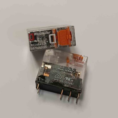 RCI484524 24VAC 8A 2C 8PIN WEİDMÜLLER GÜÇ RÖLE resmi