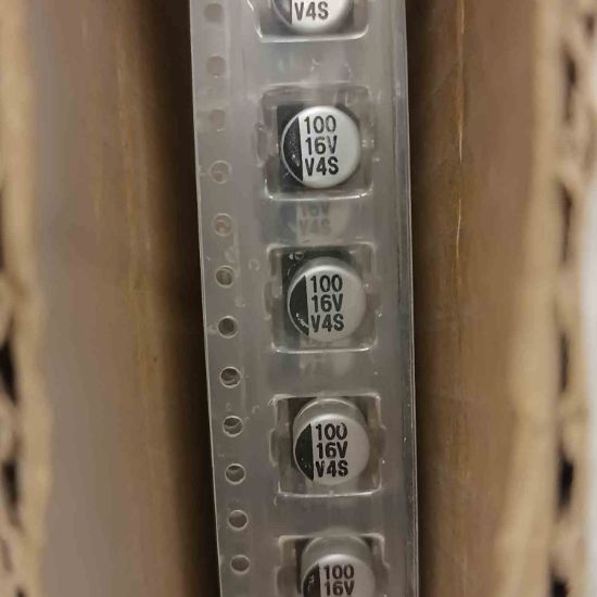 100MF 16V  6x5 SMD KONDANSATÖR resmi