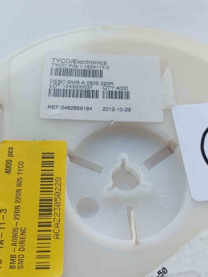 BMB-A0805-220R 220R 805 TYCO SMD DİRENÇ resmi