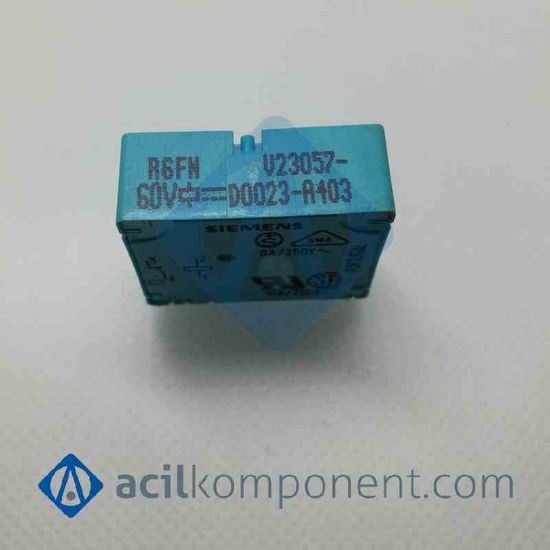 V23057-D0023-A403 60V 10A 1NC 4PIN SIEMENS GÜÇ RÖLE resmi