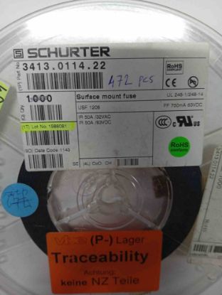3413.0114.22 32V 1206 SMD SCHURTER Sigorta resmi