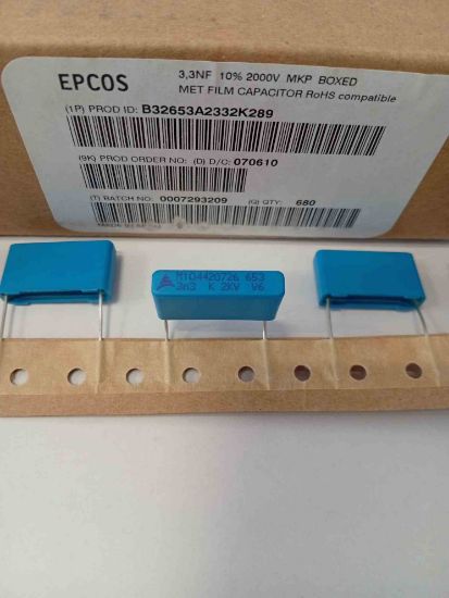B32653A2332K289 3.3NF 2000V 22.5mm POLYESTER KONDANSATÖR resmi