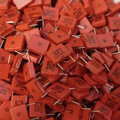 LFKA21000026 10NF 400V 7.5mm WIMA POLYESTER KONDANSATÖR resmi