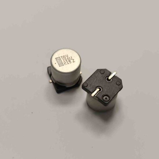 100MF 50V  10x10 SMD KONDANSATÖR resmi