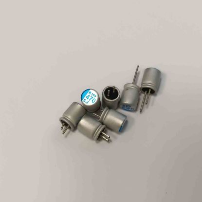 Y 1Y9 470 6.3 470MF 6.3V ELKO KONDANSATÖR resmi