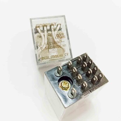 RE-403D 24VDC 5A 4C 14PIN GOODSKY GÜÇ RÖLE resmi