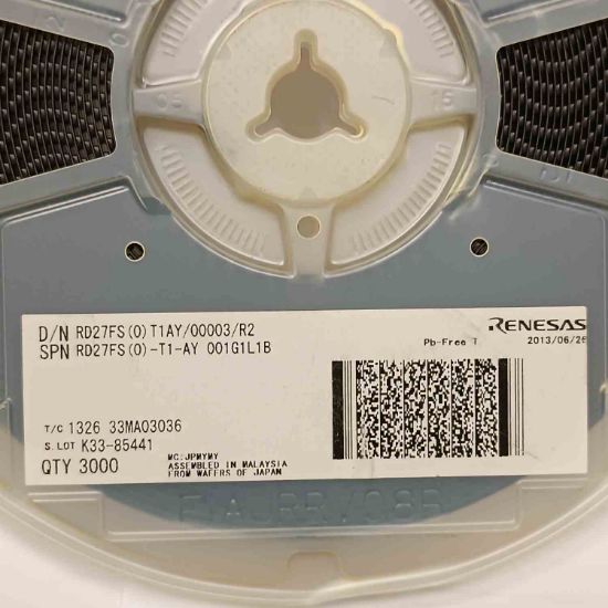 RD27FS0T1AY 27V SOD123 AGILENT SMD DİYOT resmi