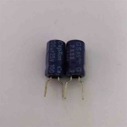 100MF 25V 6x11 CAPXON ELKO KONDANSATÖR resmi