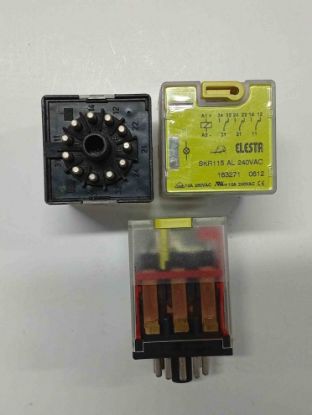 SKR115AL 240V 10A 3C 11PIN ELESTA GÜÇ RÖLE resmi