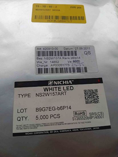 NS2W157ART NICHIA smd led resmi