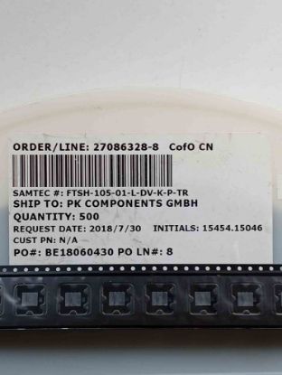 FTSH-105-01-L-DV-K-P-TR 10PIN SMD BAĞLANTI BAŞLIĞI SMD 10POS 1.27MM KONNEKTÖR resmi
