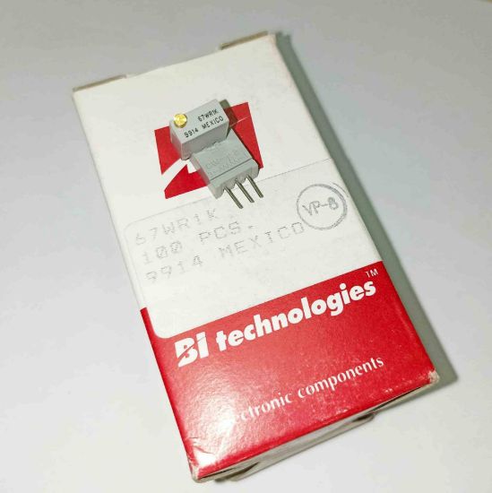 67WR1K 1K ACP TRİMPOT DİRENÇ resmi