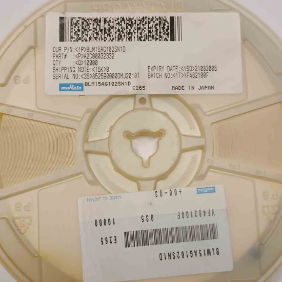 BLM15AG1025N1D 1K 402 FERİTE BEAD SMD BOBİN resmi