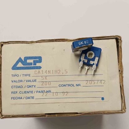 CA14NIH2.5 5K DIK BÜYÜK / KAPALI ACP TRİMPOT DİRENÇ resmi