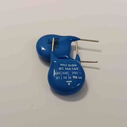 2N2M IEC384-14/2 2.2NF 440VX1 SERAMİK SERAMİK KONDANSATÖR resmi