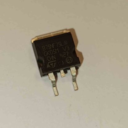 B75NF75L 80A 75V TO263 MOSFET TRANSİSTÖR resmi