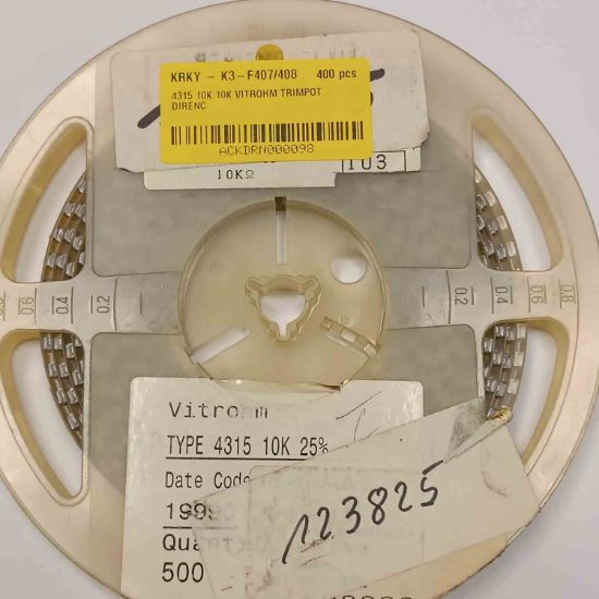 4315 10K 10K VITROHM TRİMPOT DİRENÇ resmi
