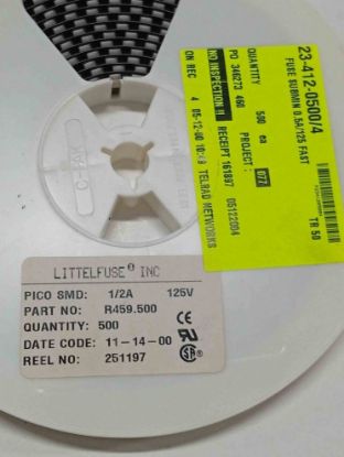 R459.500 0.5A 125V SMD LITTELFUSE Sigorta resmi
