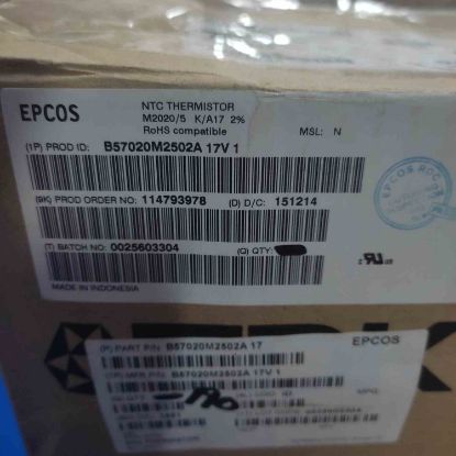 B57020M2502A TERMISTOR KONDANSATÖR resmi
