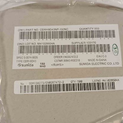 CDRH8D43NP-150NC 15uH 2.3A 8.3x8.3x4.5 SMD BOBİN resmi