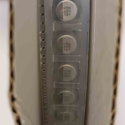 MVA16VC680M 68MF 16V 10X10 NIPPON SMD KONDANSATÖR resmi