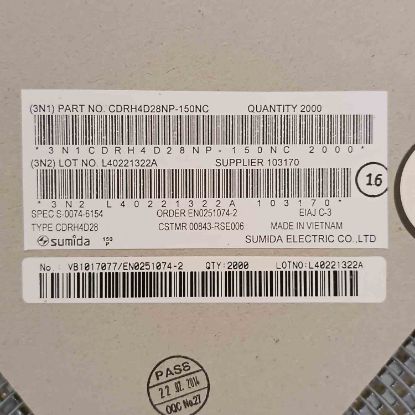 CDRH4D28NP-150NC 150NC SMD BOBİN resmi