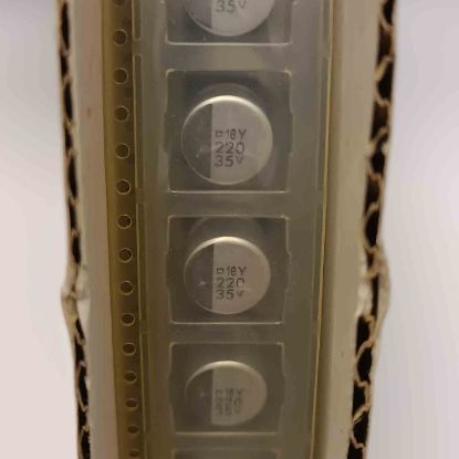 10918-832001-03 220MF 35V 10X10 NIPPON SMD KONDANSATÖR resmi
