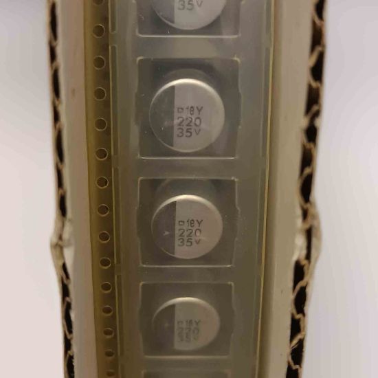 10918-832001-03 220MF 35V 10X10 NIPPON SMD KONDANSATÖR resmi