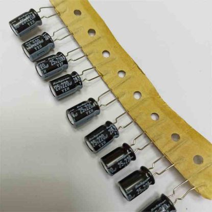 220MF 25V 8x12 RUBYCON ELKO KONDANSATÖR resmi