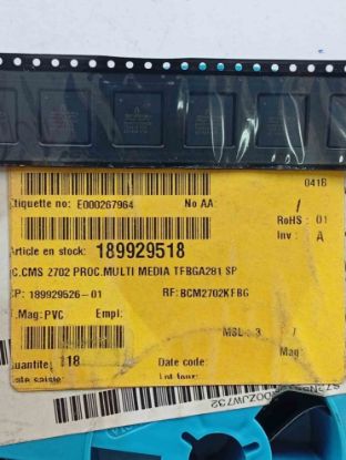 BCM2702KFBG BROADCOM TRİMER resmi